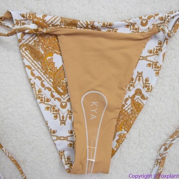 NEW Kya  free people ADELLE BOTTOM - (PAISLEY/SAND), M‎ - Picture 12 of 16